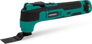 2dekans | VONROC Accu Multitool 12V – met schraapmes,, Ophalen of Verzenden, Nieuw