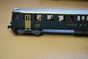 Märklin, onbekend H0 - Modeltrein personenwagen (3) - 2 NS, Hobby en Vrije tijd, Nieuw