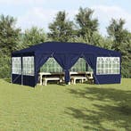 vidaXL Partytent Blauw 600 x 400 x 266 cm Polyetheen, Tuin en Terras, Partytenten, Verzenden, Nieuw