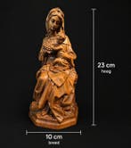 Beeld, Heilige Maria met kindje Jezus - 23 cm - Hout