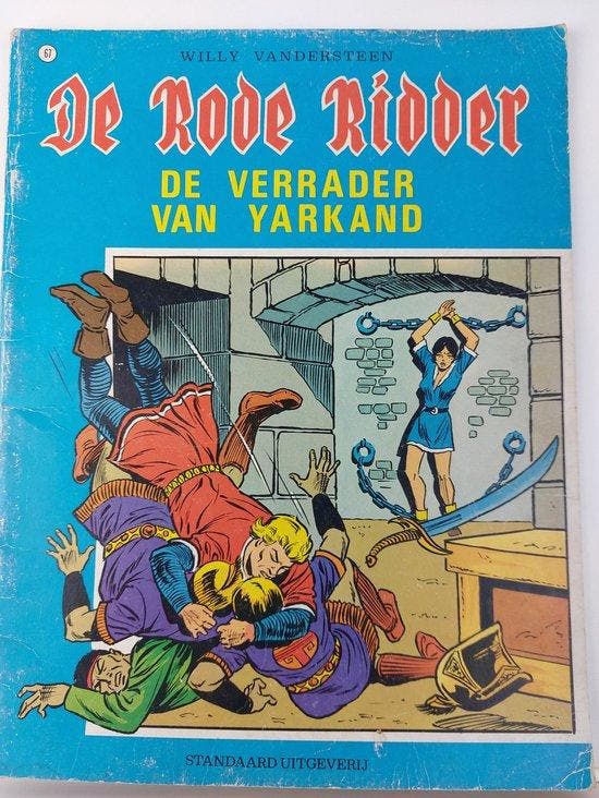De Rode Ridder 67 De verrader van Yarkland - Vandersteen, Livres, BD, Envoi