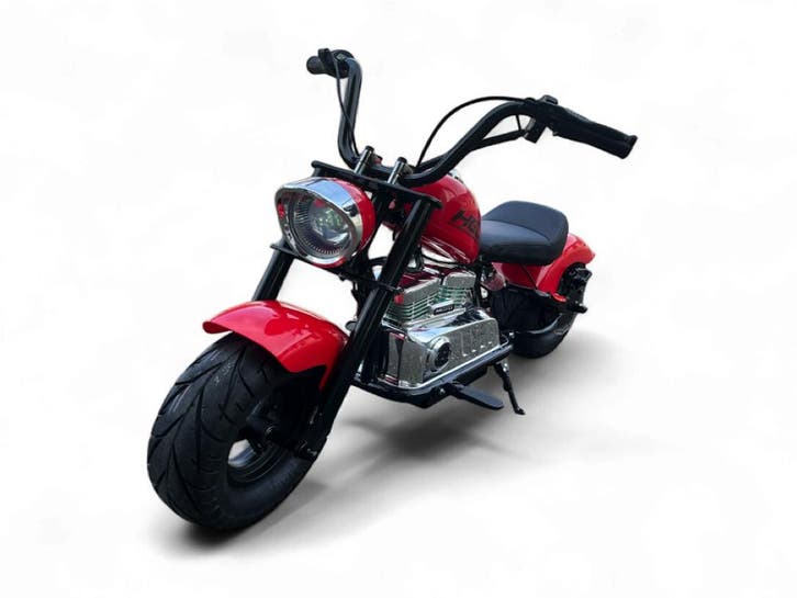 Chopper Warrior, 24 volt elektrische kindermotor met luchtba, Kinderen en Baby's, Speelgoed | Buiten | Accuvoertuigen, Nieuw, Ophalen of Verzenden
