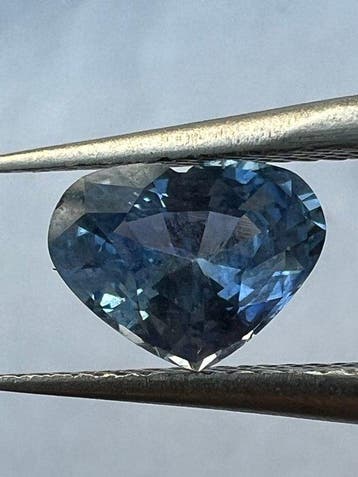 Bleu Saphir - 2.16 ct - International Gemological Institute, Handtassen en Accessoires, Edelstenen, Nieuw