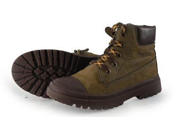 Shoesme Veterboots Jongens in maat 30 Groen, Kinderen en Baby's, Verzenden, Jongen of Meisje, Schoenen, Zo goed als nieuw