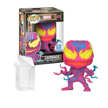 Funko Pop!  Carnage #678 Funko  Blacklight, Verzenden