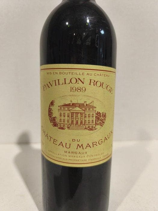 1989 Pavillon Rouge du Château Margaux - Margaux - 1 Fles, Verzamelen, Wijnen
