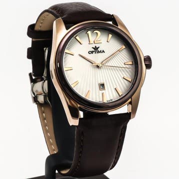 Optima - Swiss Made Watch - OSM247-RCL-1 - Sans prix de, Nieuw