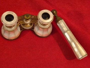 Zoom binoculars - Damenmodell - 1850-1900 - Frankrijk -