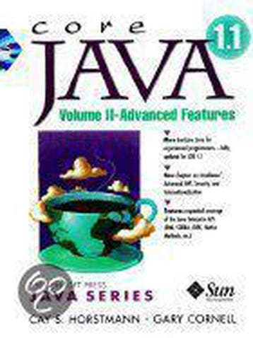Core Java 1.1 Volume 2 - Horstmann, Livres, Verzenden
