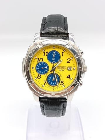 Seiko - CHRONOGRAPH - Zonder minimumprijs - 7T92-0CA0 -