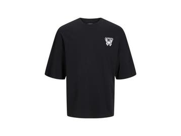 Veiling - Jack &amp; Jones Charge Oversize Fit Tee Zwart - L