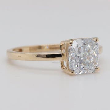 Zonder minimumprijs - Ring - 14 karaat Geel goud - 2.01ct., Nieuw
