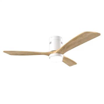 Sofucor Plafondventilator, 52 inch, 18W, driekleurig met ver, Verzenden