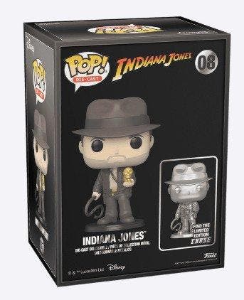 Funko - Funko Pop #08 Indiana Jones - Sealed - Chase the, Nieuw