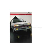 1985 PEUGEOT 205 GTI BROCHURE NEDERLANDS