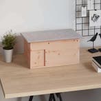 vidaXL Egelhuis 45x33x22 cm hout, Dieren en Toebehoren, Verzenden, Nieuw
