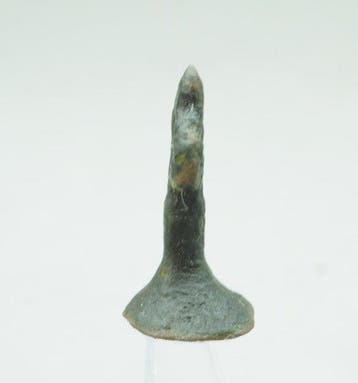 Medieval Bronze Seal Matrix with Merchants Mark - 24 mm