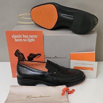 Santoni mocassino - Mocassins - Maat: EU 43, EU 42.5 - Nieuw, Nieuw
