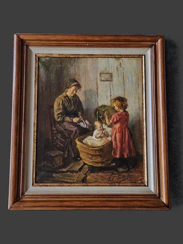 Cornelis Christiaan Zwaan (1882-1964) - Mothers pride -