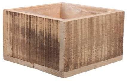 Houten Tafeldeco Kist 20x20x12 cm, Maison & Meubles, Accessoires pour la Maison | Plantes & Fleurs artificielles