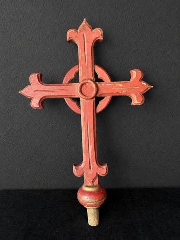Objets religieux et spirituels - patiné - 1850-1900 - Croix