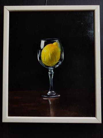Franco Bencivenga (1953) - Limone in un bicchiere