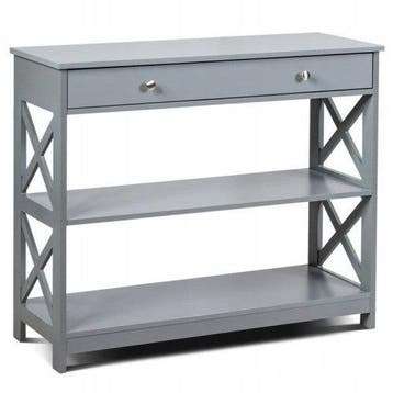 2dekans | Coast Console Tafel 3 Niveau met Lade Houten, Ophalen of Verzenden, Nieuw