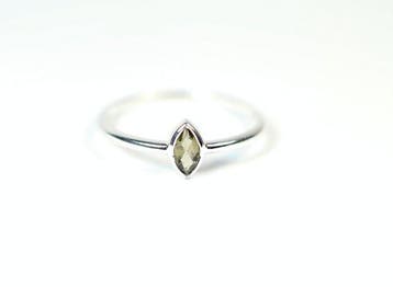 ring Moldaviet / facetgeslepen / nieuw - 1.26 g - (1)