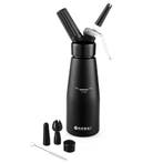 Slagroomapparaat | KitchenLine | Aluminium | Zwart | 0.5L |, Verzenden, Nieuw in verpakking