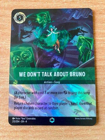 Ravensburger - 1 Card - Disney Lorcana - We dont Talk about