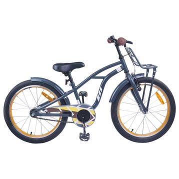 vidaXL Kinderfiets 20 Inch voor 6-11 jaar oud Donkergrijs, Fietsen en Brommers, Verzenden, Nieuw
