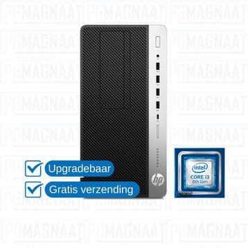 HP ProDesk 600 G4 MT i3-8100 8GB DDR4 256GB NVMe, Informatique & Logiciels, Verzenden
