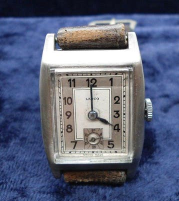 Lanco - Artdeco Tank watch 30s - Sans prix de réserve -, Nieuw