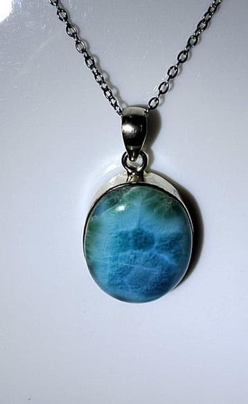 Larimar hanger - Hoge Kwaliteit - 33,20 ct- 6.64 g