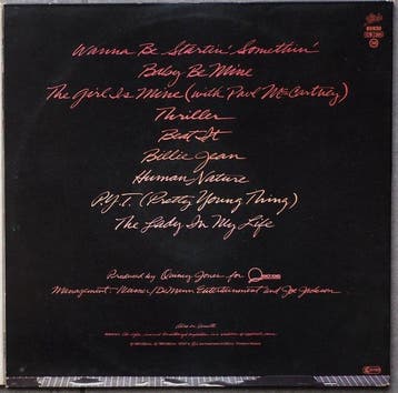 Michael Jackson - Thriller, the iconic album! - Disque