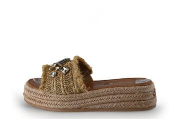 Tamaris Slippers in maat 36 Beige, Verzenden, Slippers