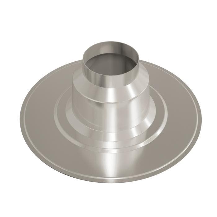 Plakplaat voor Ventub 110 ventilatiepijp, Bricolage & Construction, Ventilation & Extraction, Envoi