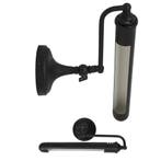 Wandlampen Messing Muurlamp Cabot Tube L Antiek Zwart, Huis en Inrichting, Lampen | Wandlampen, Verzenden, Nieuw