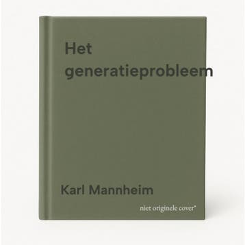 Het generatieprobleem 9789460041303 Karl Mannheim, Boeken, Verzenden, Gelezen, Karl Mannheim