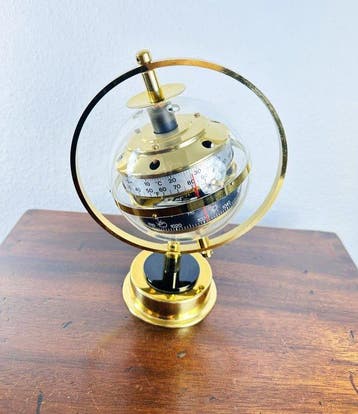 B.G.M - Station météo - Verre, Laiton, Aluminium - DGM