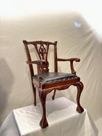 Fauteuil - Miniature Chippendale muséal (sculpté avec des