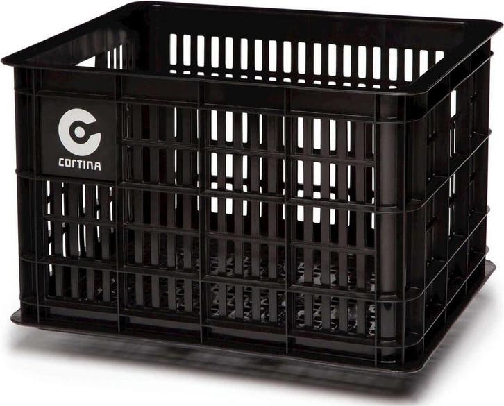 Cortina Krat Dubai (MIK) 29,5L zwart 45x35x25cm, Fietsen en Brommers, Fietsaccessoires | Overige Fietsaccessoires, Nieuw, Verzenden