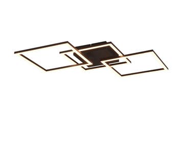 Trio TRAIL plafondlamp | LED | mat zwart | 74,5 x 35,2 cm |, Verzenden, Nieuw