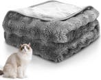 Hondendeken bank - hondenmat - 100x80 cm - Grijs - Nobleza, Verzenden, Nieuw