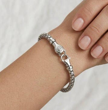 Chimento - Bracelet - 18 carats Or blanc - 0.02ct. tw., Bijoux, Sacs & Beauté