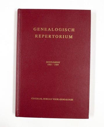 Supplement 1985 - van Beresteyn - Aad van der Tang, Boeken, Verzenden, Nieuw