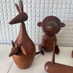 Vintage Wooden Animal Figurines Set (5) — Senshukai Style