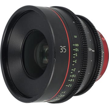 Canon CN-E 35mm T1.5 L F (M) Cine-Servo | Occasion, Ophalen of Verzenden