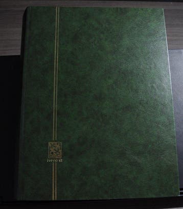 Accessoires - 4 carnets de stock Davo Nero 32/64 en bon, Gestempeld