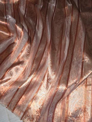 preziosa organza 350x300cm a fascie cangiante - Textiel -